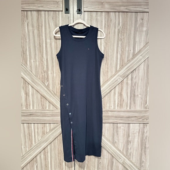 NWT Tommy Hilfiger Sleeveless Midi Dress - Picture 1 of 6